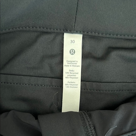 Lululemon Athletica Black Chinos Versatile Design - Picture 2 of 8